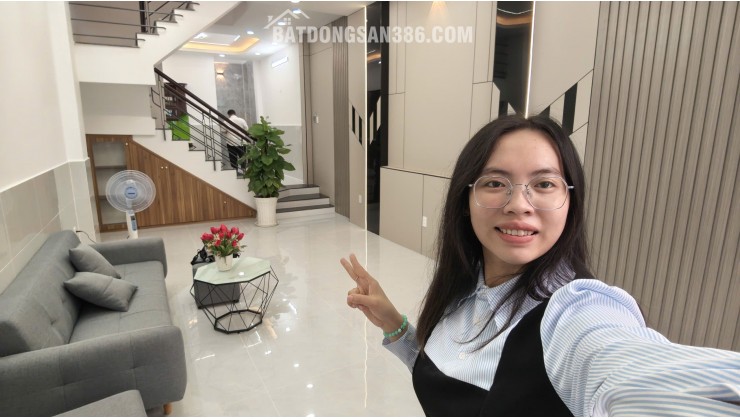 Ngay Aeon Tân Phú, nhà 3 tầng 56m2 full nội thất chỉ nhỉnh nhẹ 6Đ